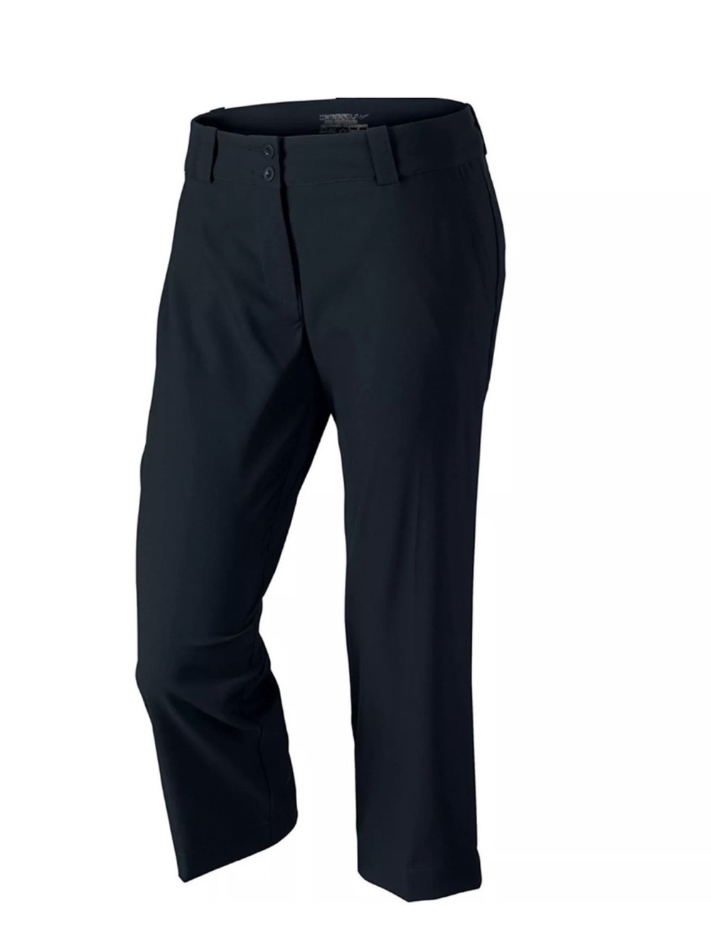 Nike Golf Tour Performance Dri-FIT Black Cropped Pants Womens - Size X-Large